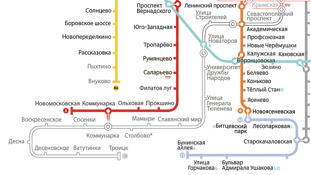 Карта метро 2030 год